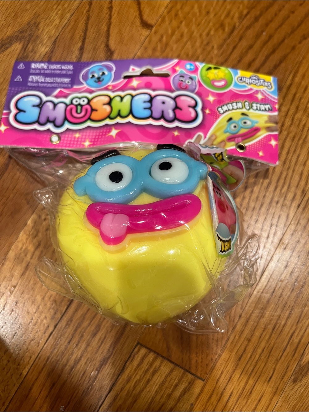 Smushers Yellow Monster Squishy Toy - Kids Toys